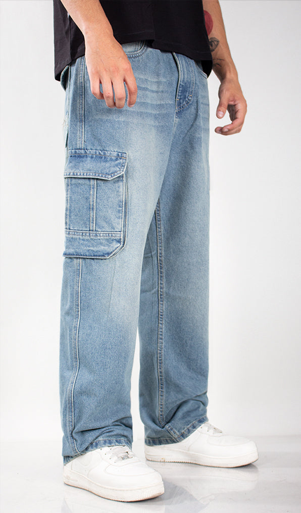 Pantalon Oversize Cargo ASHFORD