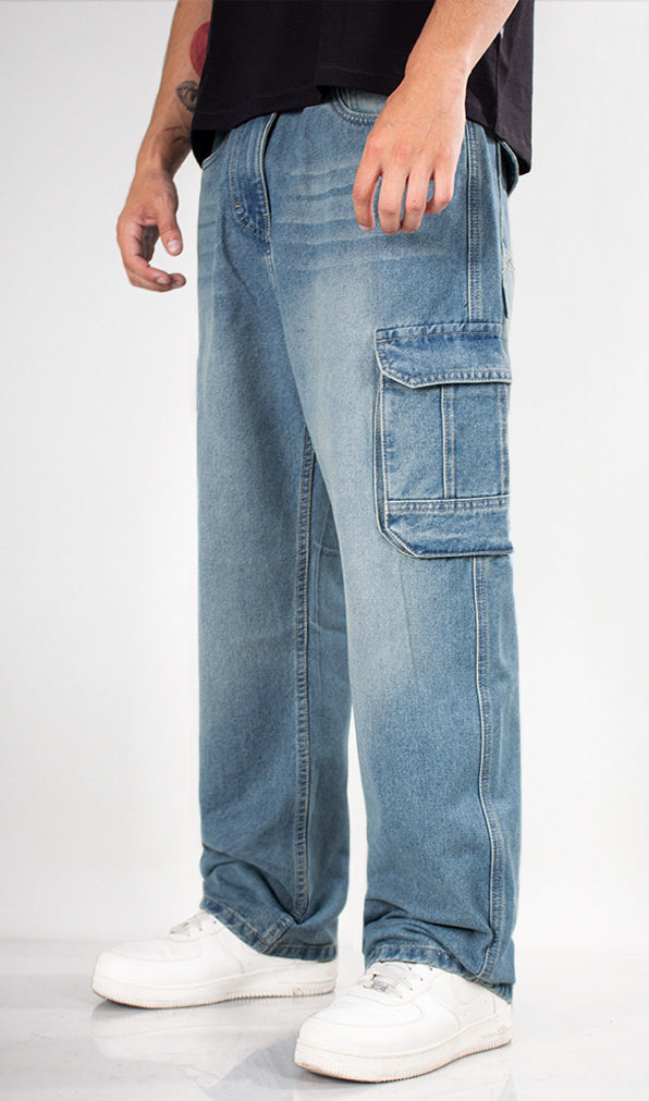 Pantalon Oversize Cargo ASHFORD