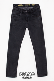 👖 Pantalón jean JUPITER - satinado - semi pitillo