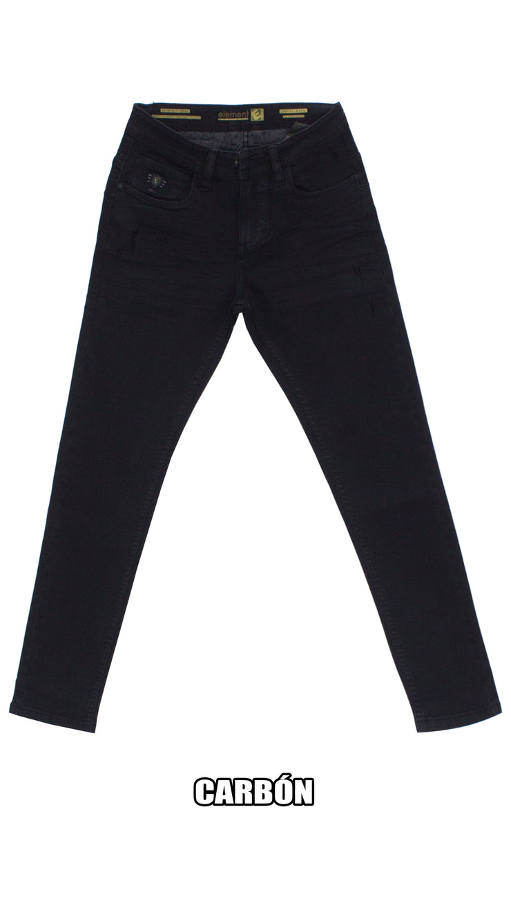 👖 Pantalón jean BOCELLI - denin mate - pitillo