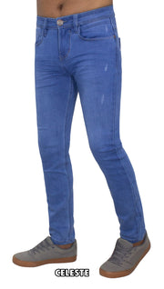 👖 Pantalón jean DEYBI - satinado - semi pitillo