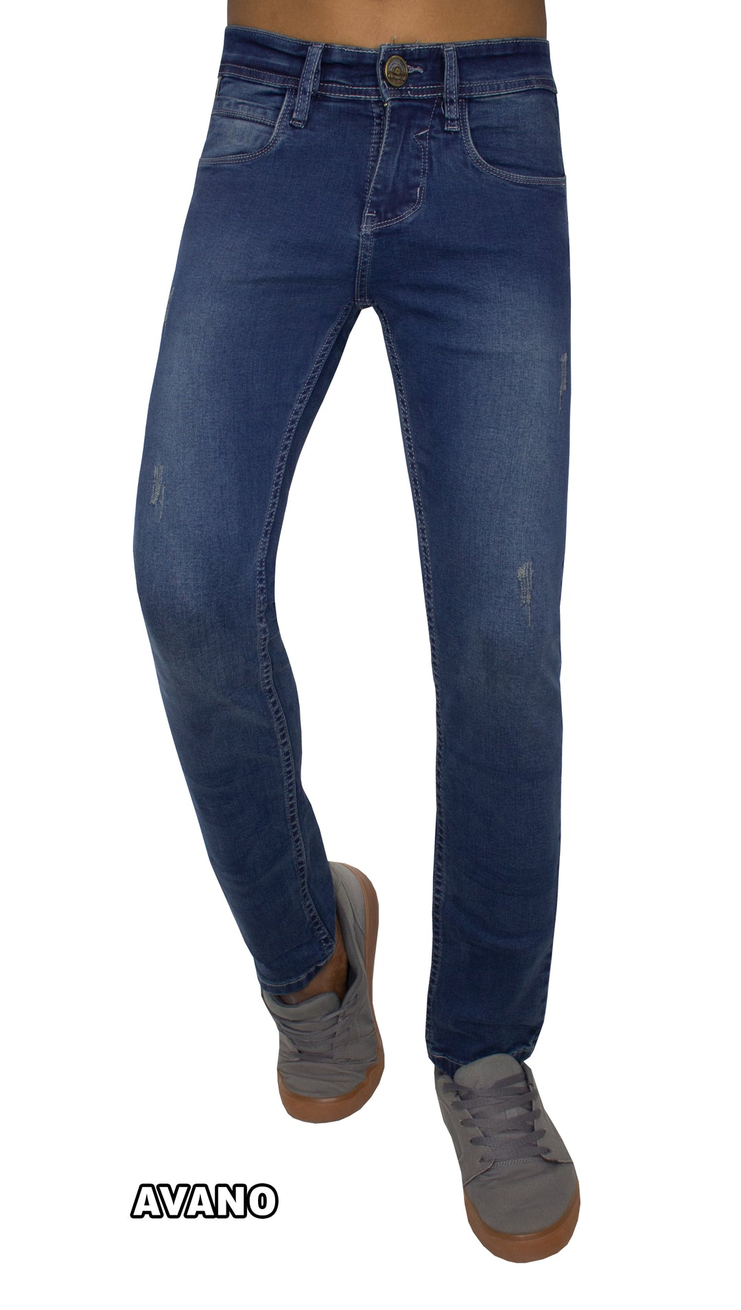 👖 Pantalón jean DIALEX - comfort - semi pitillo