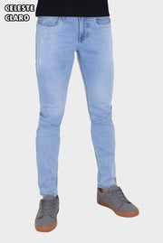 👖 Pantalón jean GALVEZ - comfort - semi pitillo