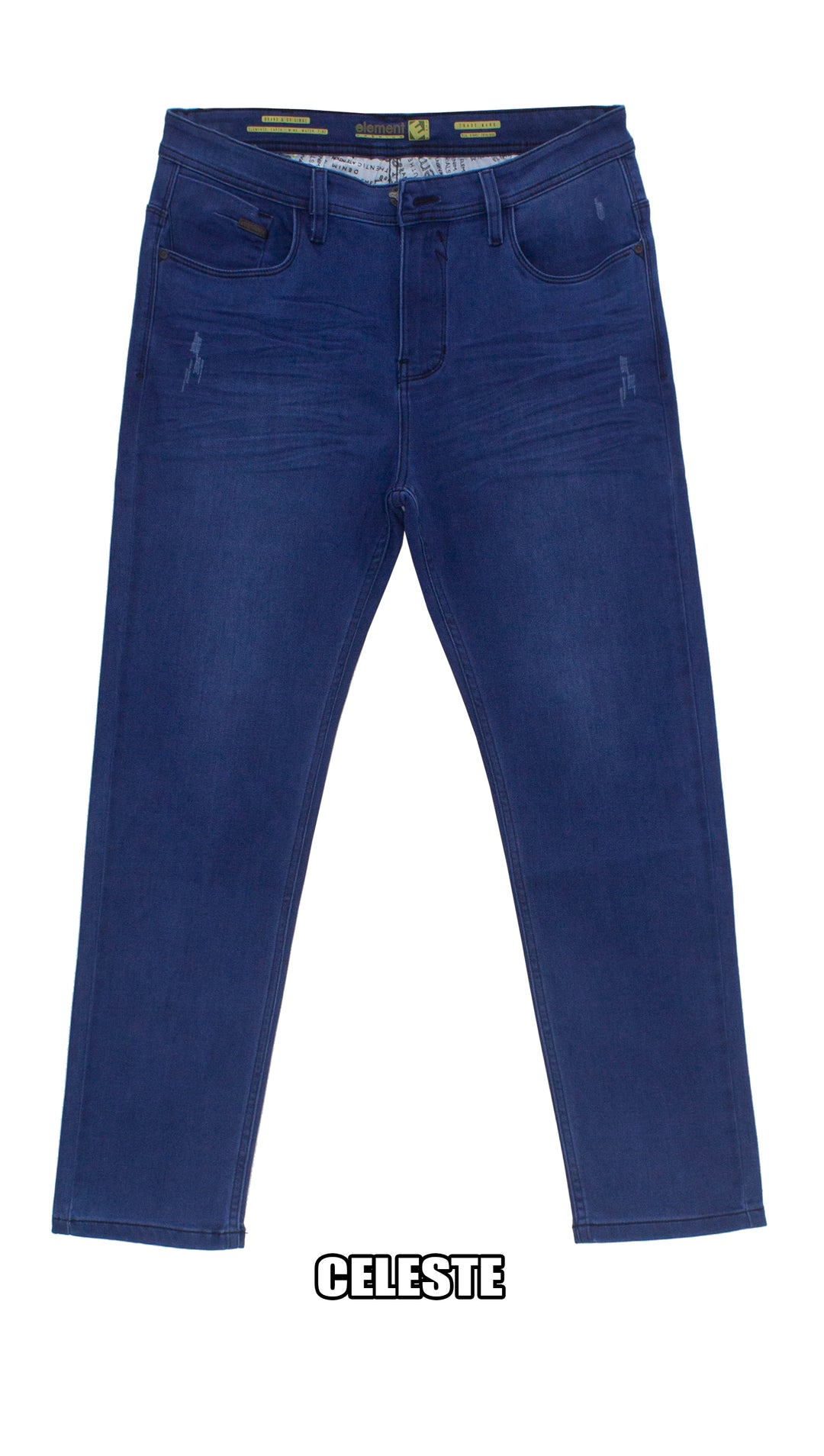 👖 Pantalón jean HASER - satinado  - semi pitillo