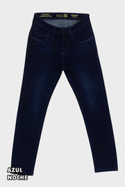 👖 Pantalón jean KOLMAN - satinado - semi pitillo
