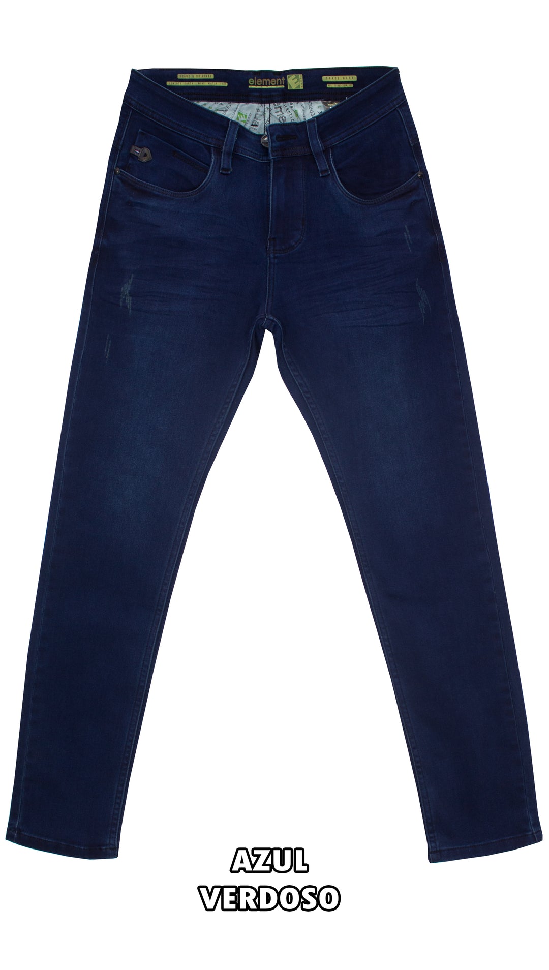 👖 Pantalón jean LEEDS - satinado - semi pitillo