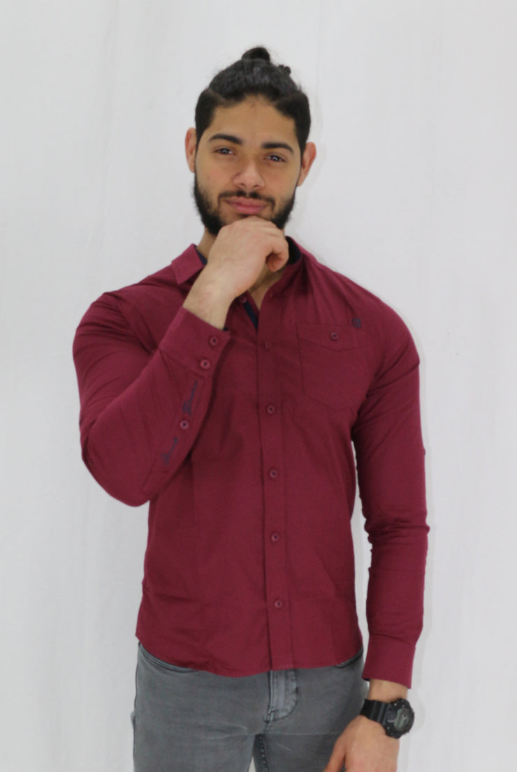 👔 Camisa LUMBER - algodón - slim fit