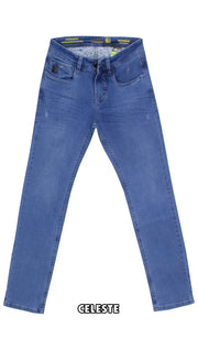 👖 Pantalón jean PRICOT - comfort - semi pitillo
