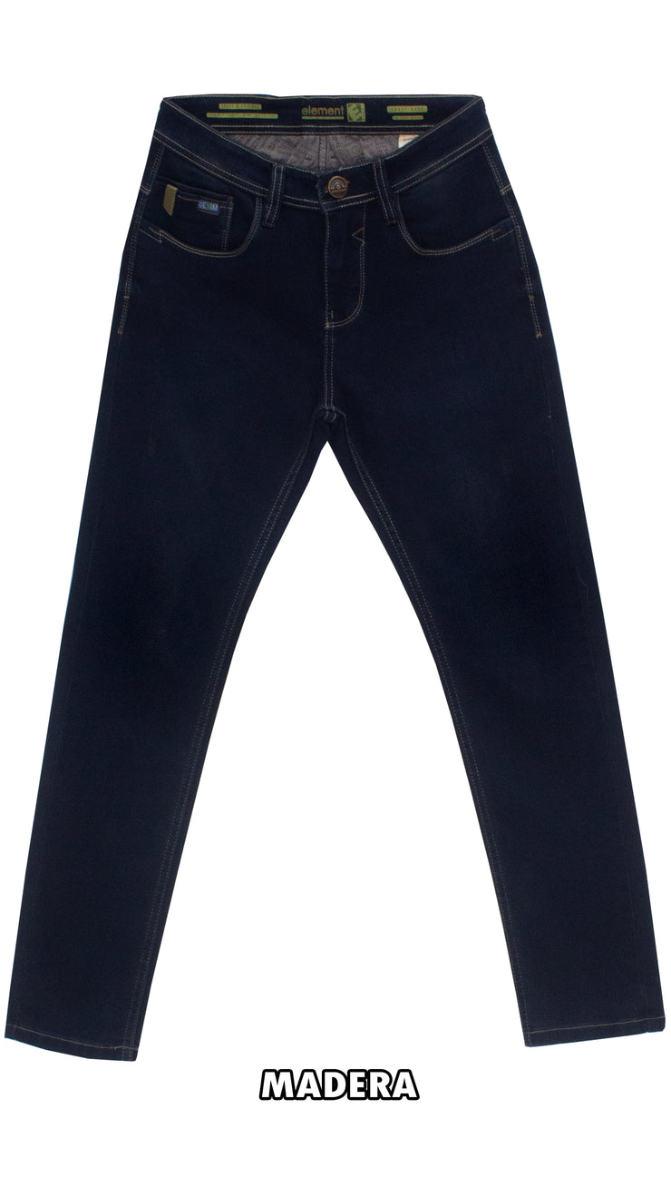 👖 Pantalón jean QUANTIC - satinado - semi pitillo