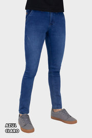 👖 Pantalón jean RENAUD - satinado - pitillo