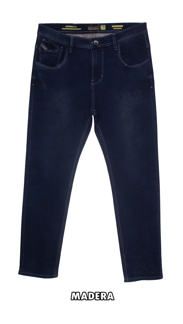 👖 Pantalón jean TIWAN - satinado - semi pitillo