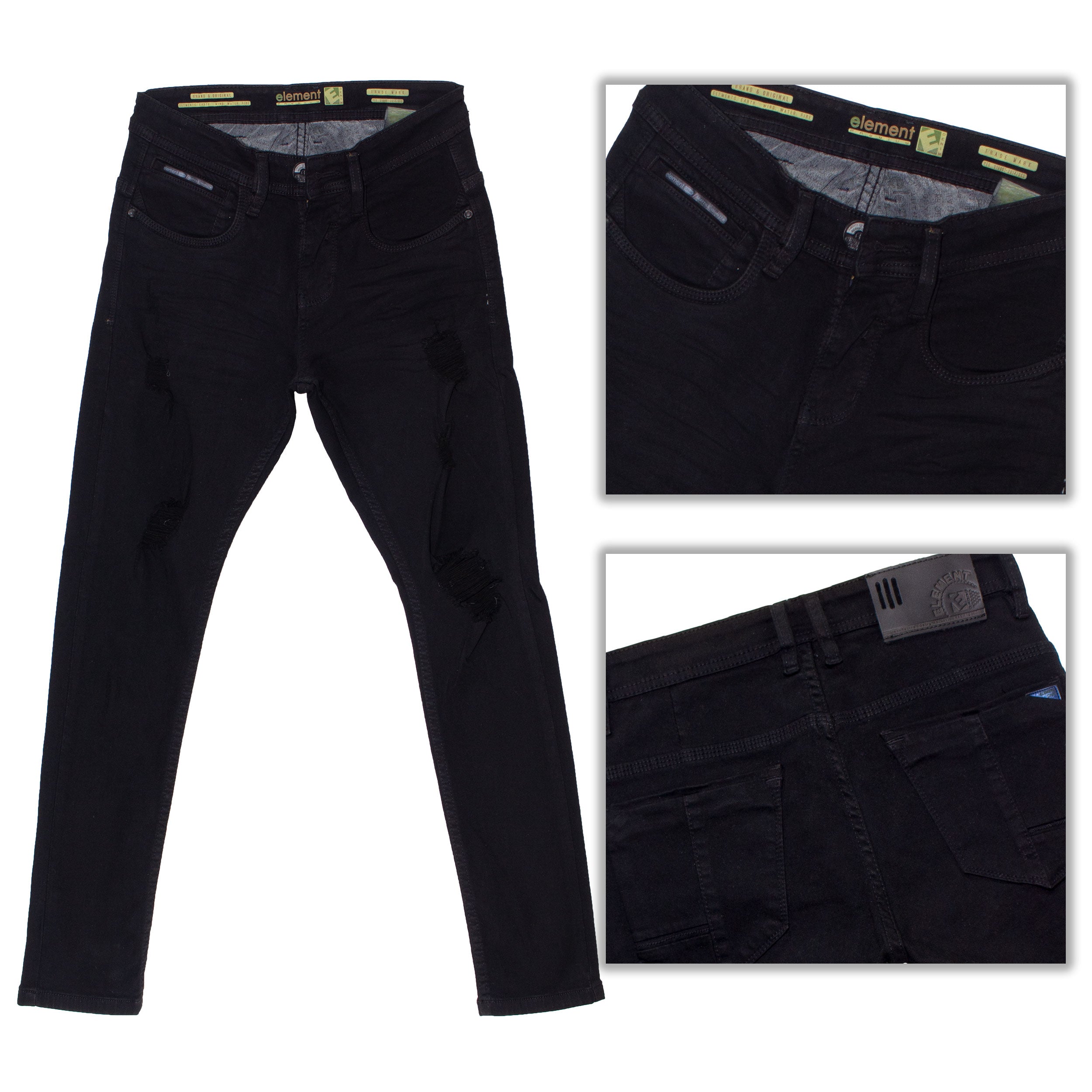 👖 Pantalón jean MONTES jogg jeans – element premium