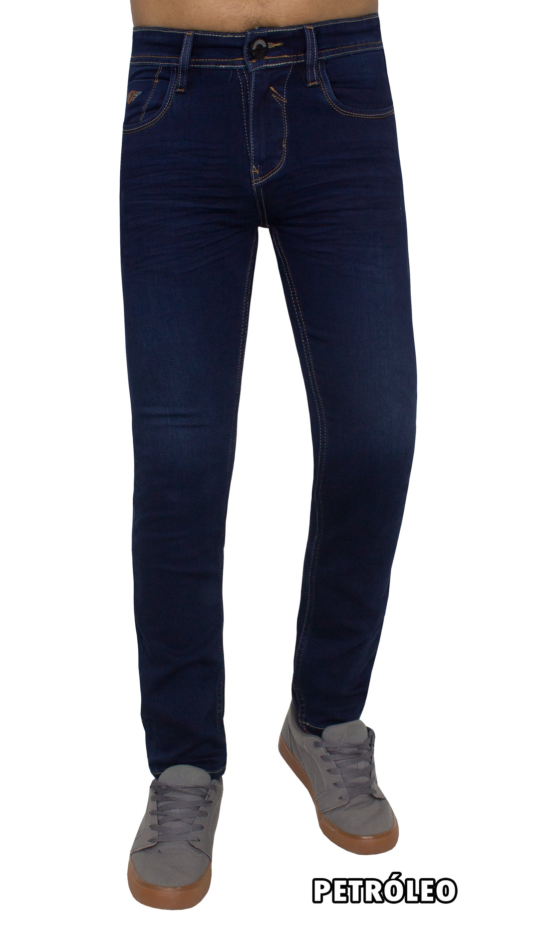 👖 Pantalón jean ECO - satinado - semi pitillo