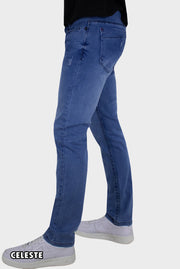 👖 Pantalón jean ROBLES - comfort - semi pitillo