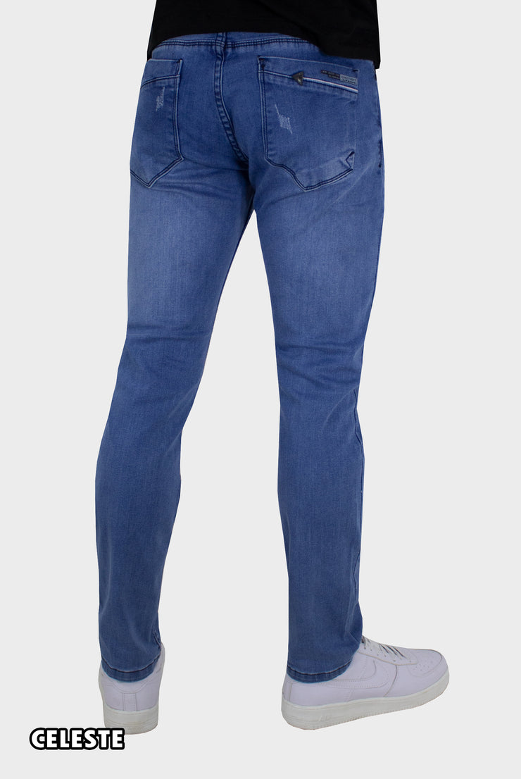 👖 Pantalón jean ROBLES - comfort - semi pitillo – element premium